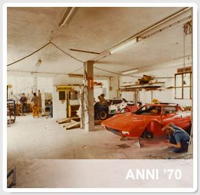 La carrozzeria negli anni '70