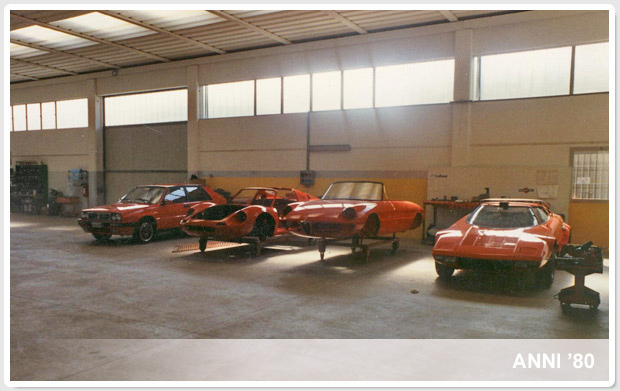 La carrozzeria negli anni '80