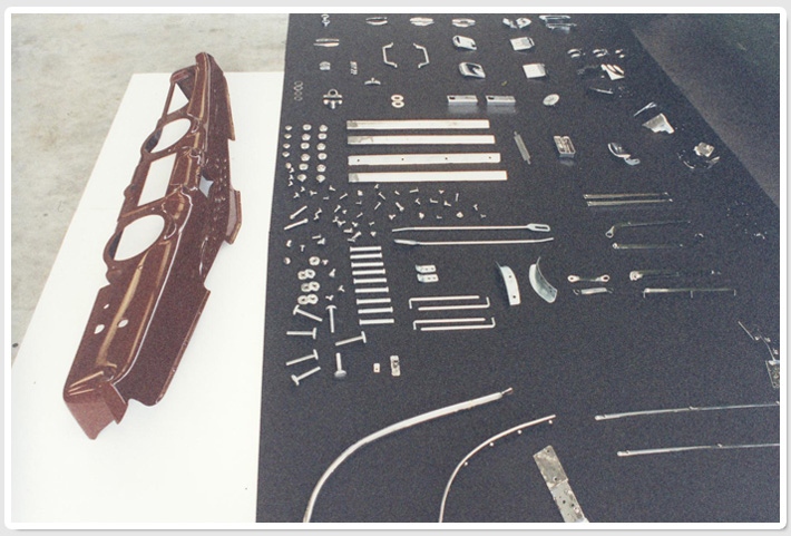 Ristrutturazione Alfa Romeo 2500 6C SS Cabrio: accessori