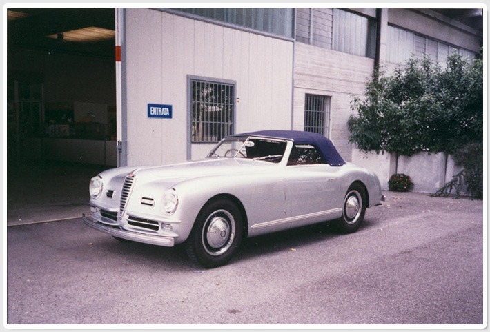 Ristrutturazione Alfa Romeo 2500 6C SS Cabrio