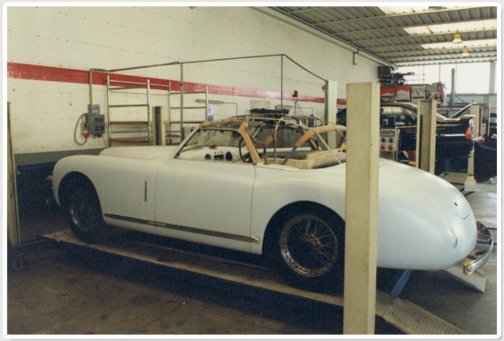 Ristrutturazione Alfa Romeo 2500 6C SS Cabrio